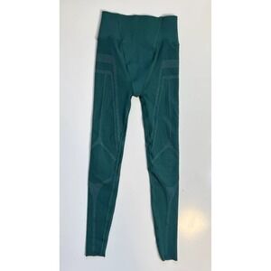 Fabletics Womens Green High Elastic Waist SculptKnit Compression Legging Sz M